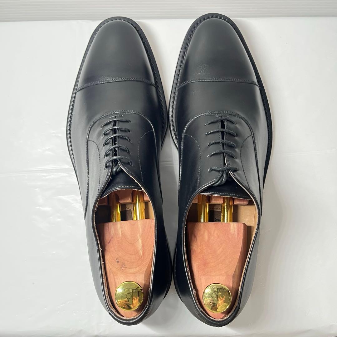 【美品】ポリーニ ストレートチップ 内羽根 レザー ビジネスシューズ 26