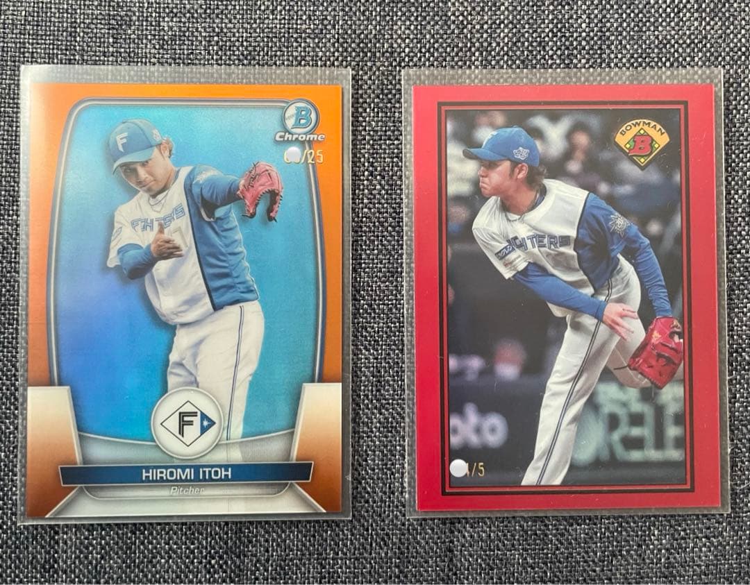 topps 伊藤大海　25シリ　5シリ