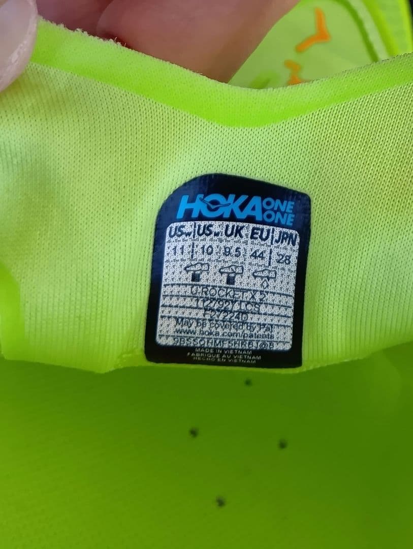 写真追加(未使用)ＨＯＫＡ ROCKETX2 28.0cm ホカ　ロケットX2