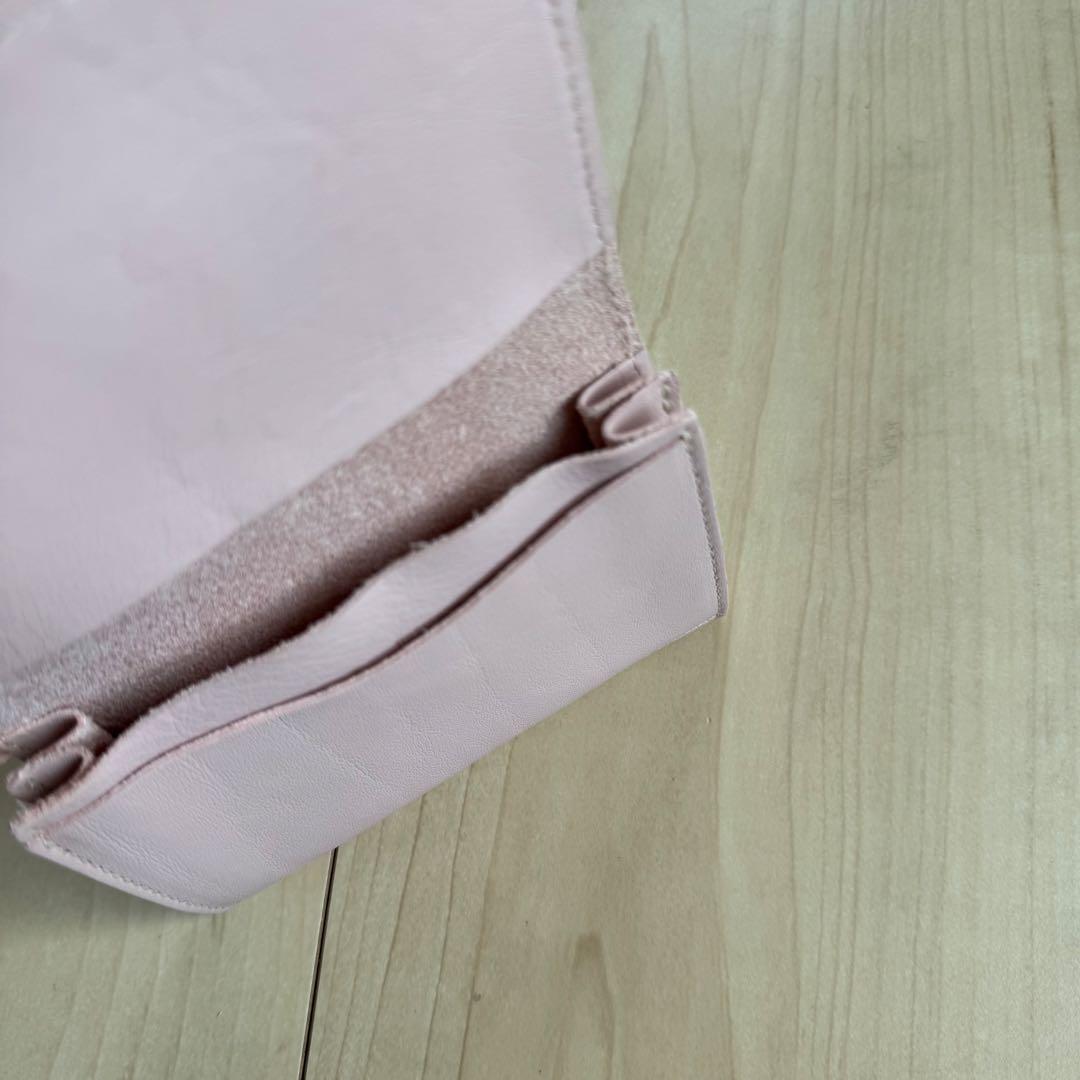 【新品未使用・レア色】IL BISONTE 名刺入れ ピンク VACCHETTA