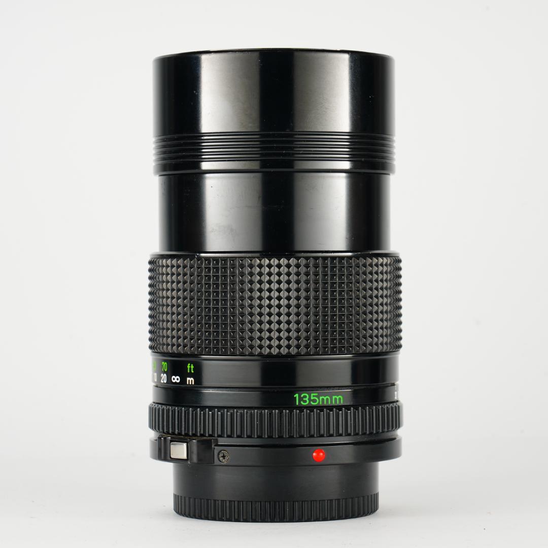 【整備＆テスト済】Canon New FD 135mm f2.8 054