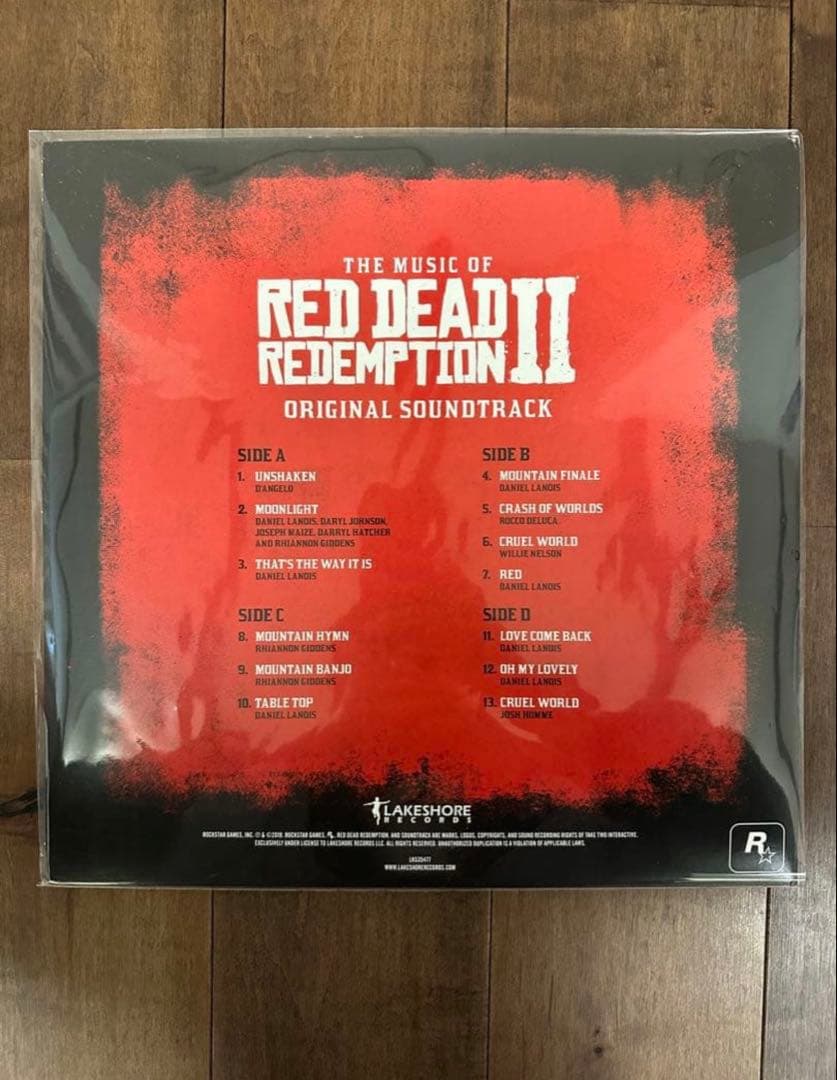 z*u様 レッド・デッド・リデンプション2 オリジナルサウンドトラック レコード