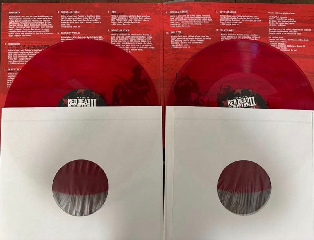 z*u様 レッド・デッド・リデンプション2 オリジナルサウンドトラック レコード