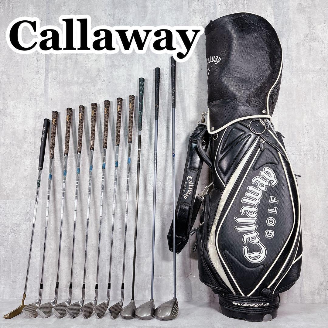 T144 キャロウェイ 他 ゴルフクラブ メンズ フルセット 初心者 格安