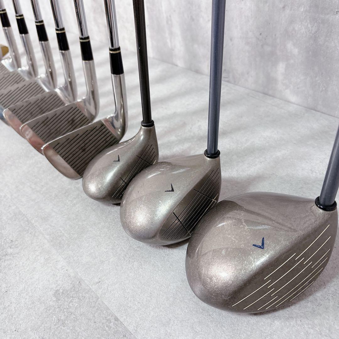 T144 キャロウェイ 他 ゴルフクラブ メンズ フルセット 初心者 格安