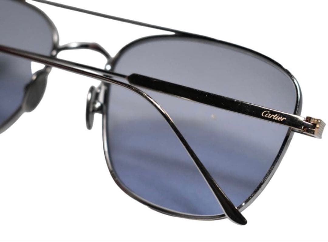 美品　Cartier CT0163S 007 145 MADE IN JAPAN