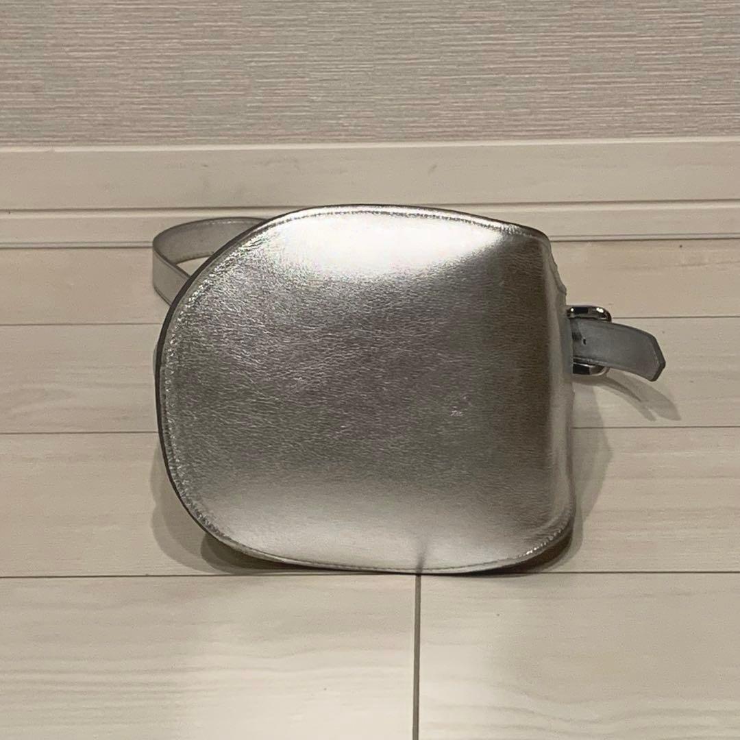 未使用級✨ジェイアンドエムデヴィッドソン クイバー バケット ミニ シルバー