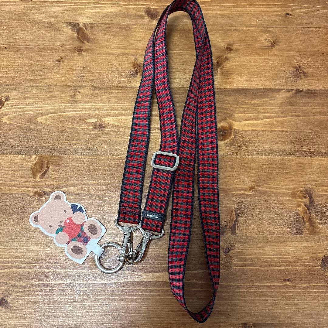 familiar スマホショルダーストラップ
