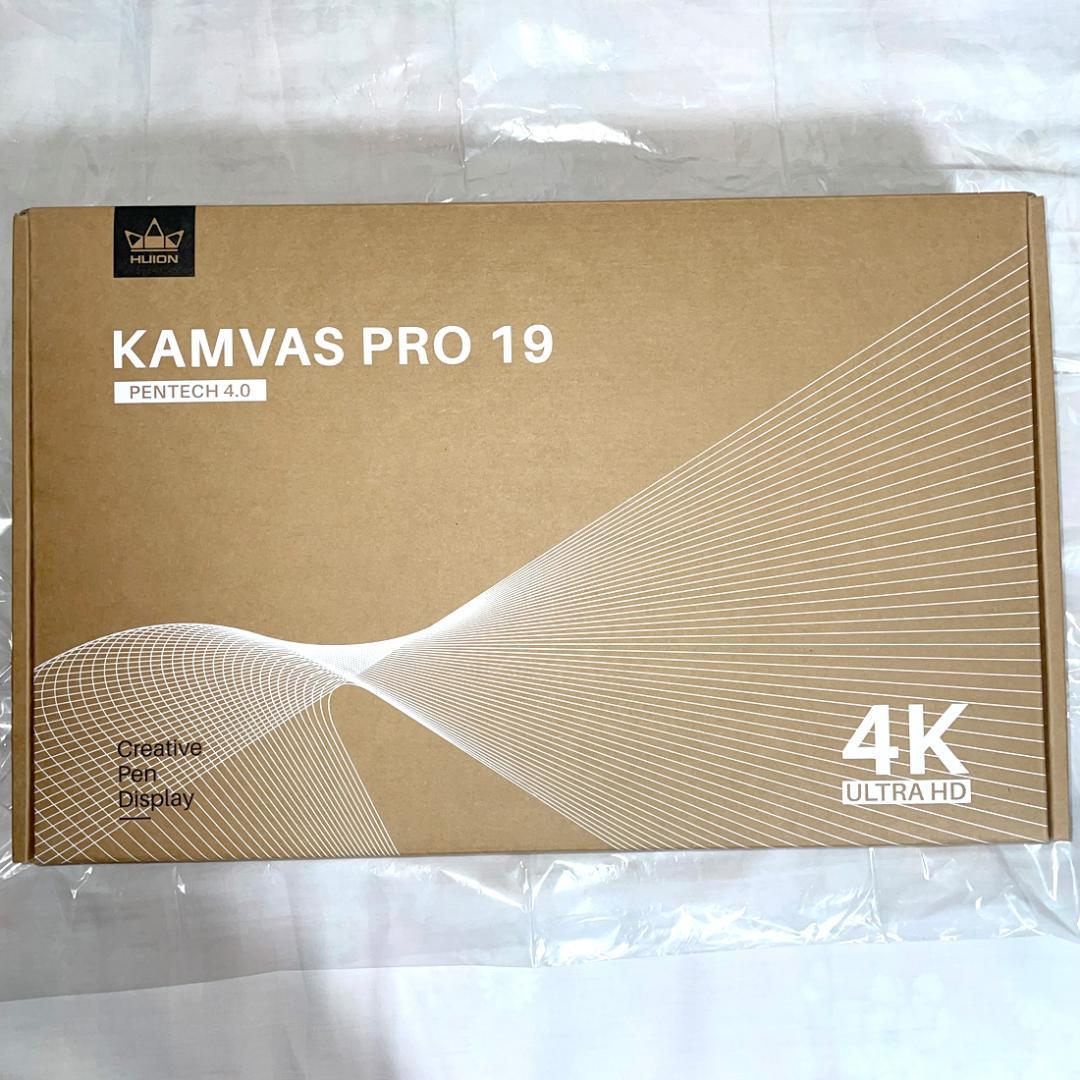 HUION Kamvas Pro 19 本体＋保護フィルム＋替え芯10本 液タブ