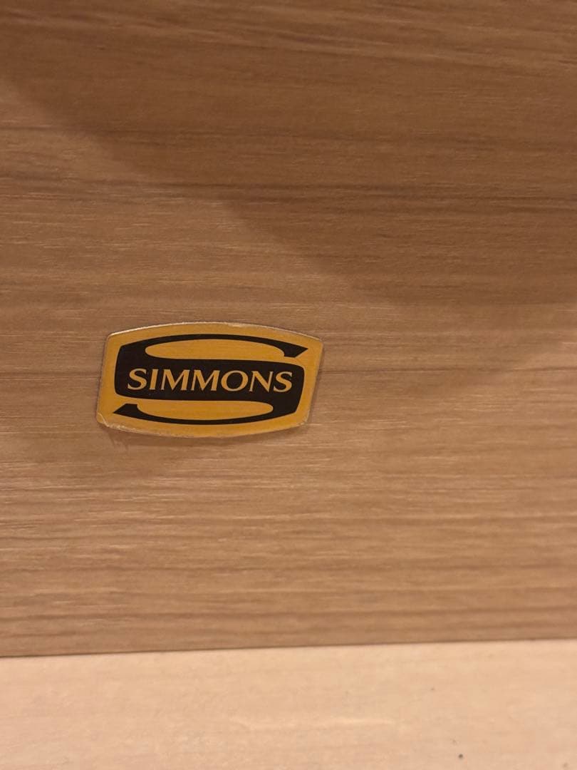 【専用】シモンズセミダブルベッド(フレーム+マットレス)