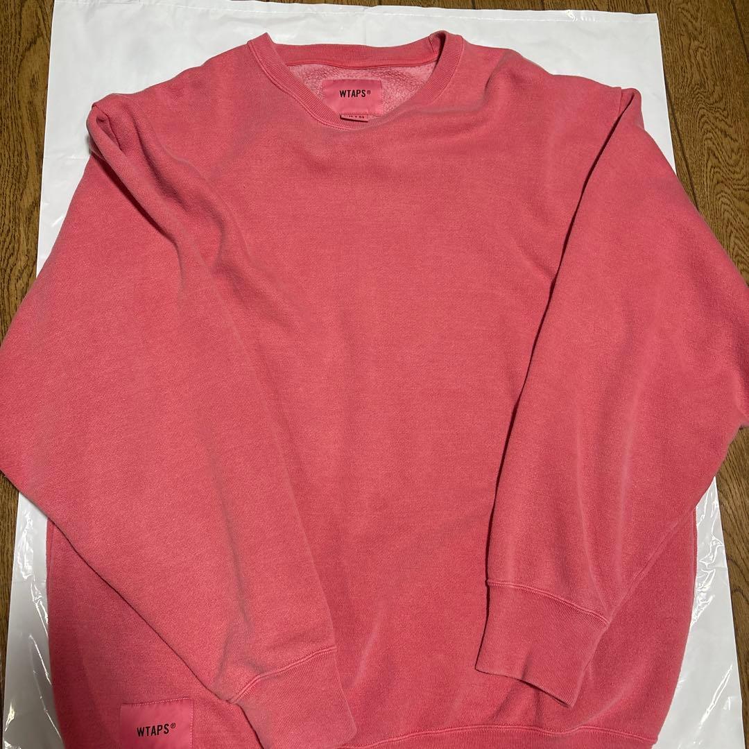 WTAPS ピンク トレーナー サイズX 03