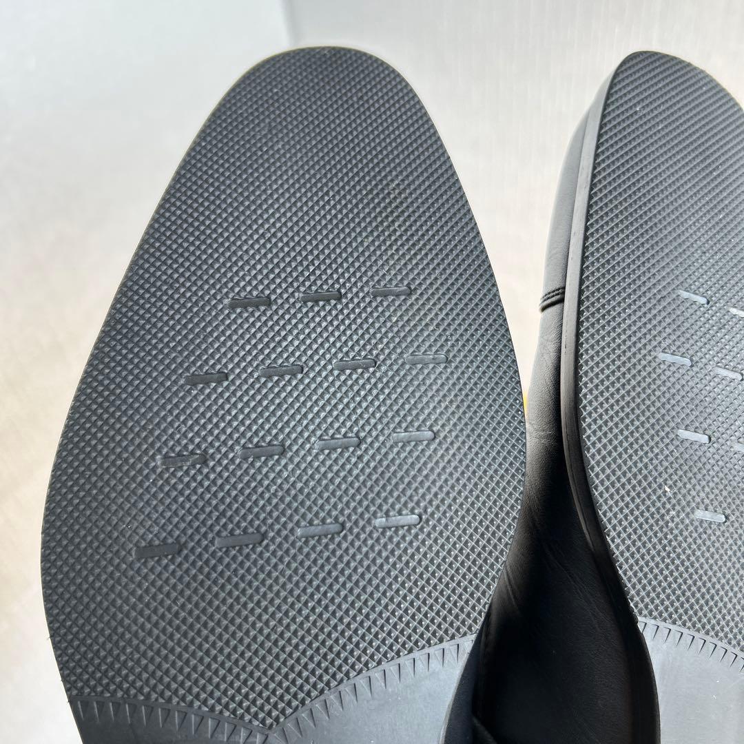 REGAL ブラックレザー ドレスシューズ キャップトゥ　24cm