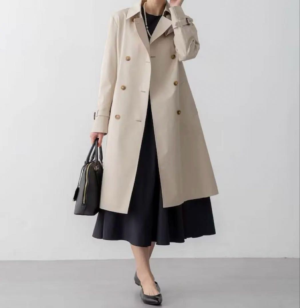 タグ付き　23区 【VERYコラボ】25SS ラスタークロスタックワンピース　S