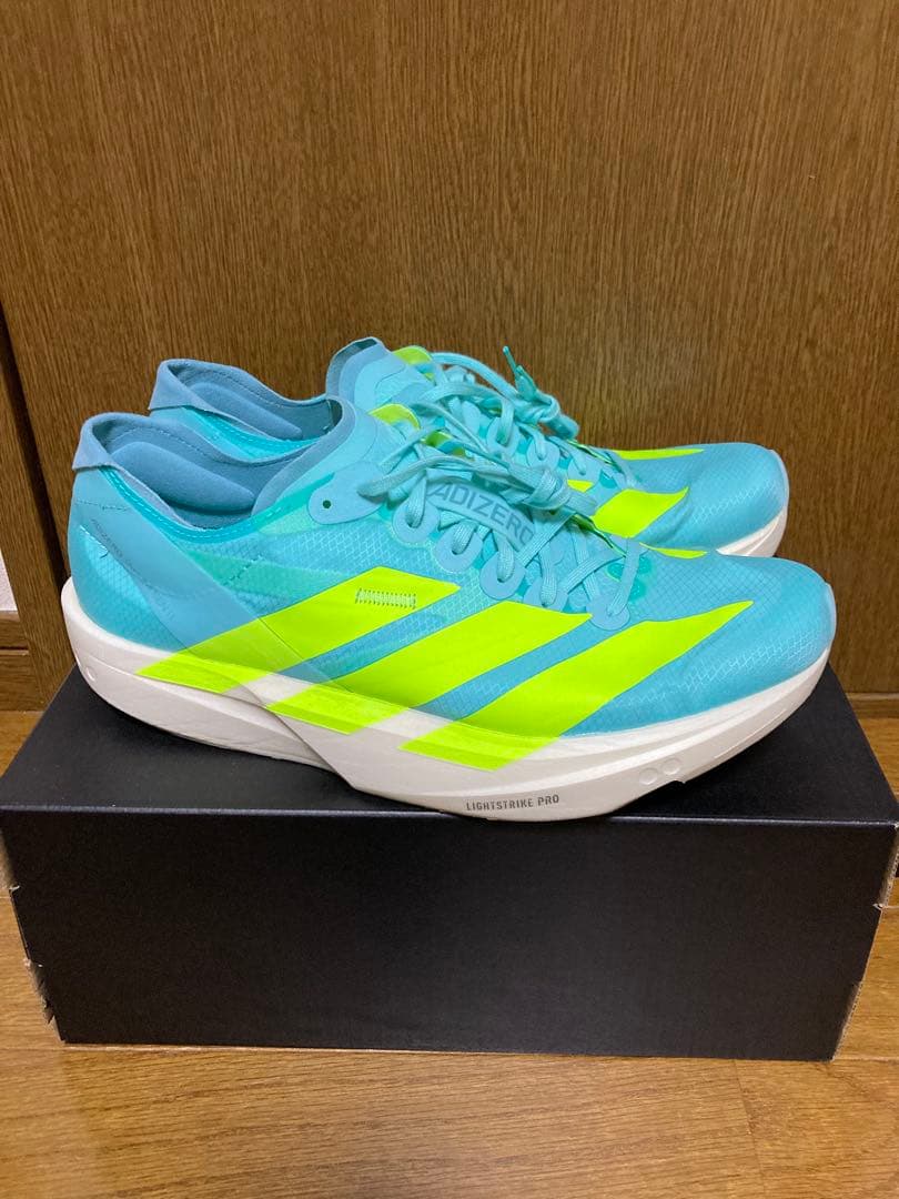 ADIZERO TAKUMI SEN 11 27cm アクアブルー