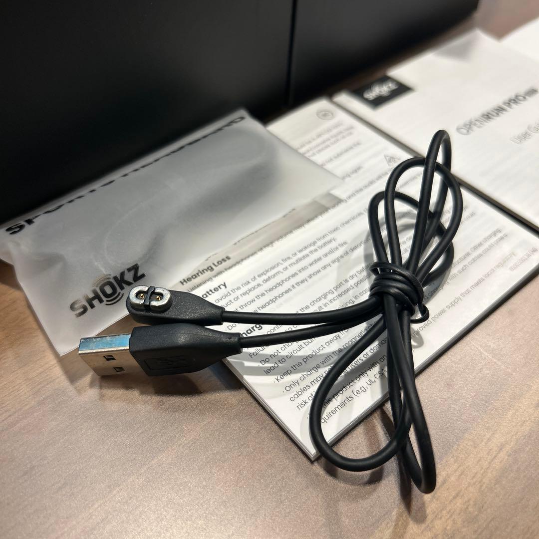 骨伝導 ブルートゥースイヤホン OpenRun Pro 黒