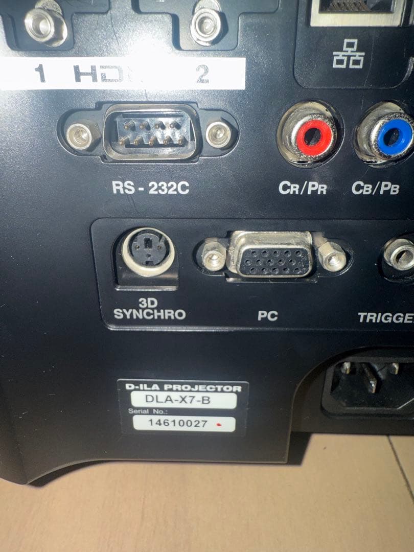 JVC D-ILA DLA-X7-Bプロジェクター