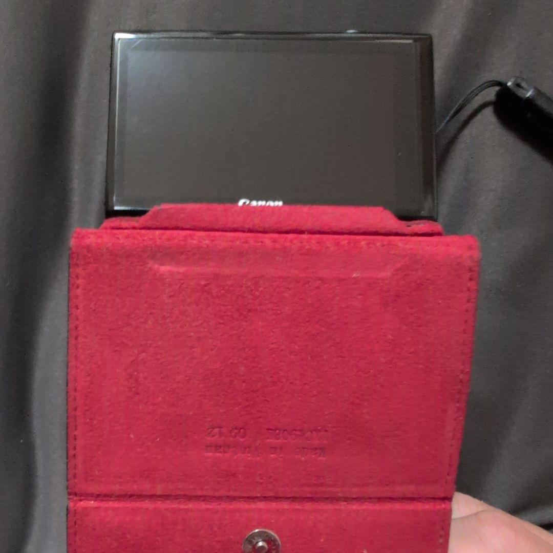 Canon IXY デジタルカメラ　かわいいて珍しい専用カメラケース付