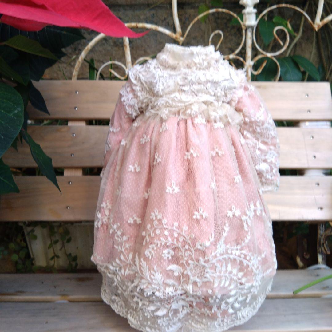 アンティークレースドールドレス 約30cm