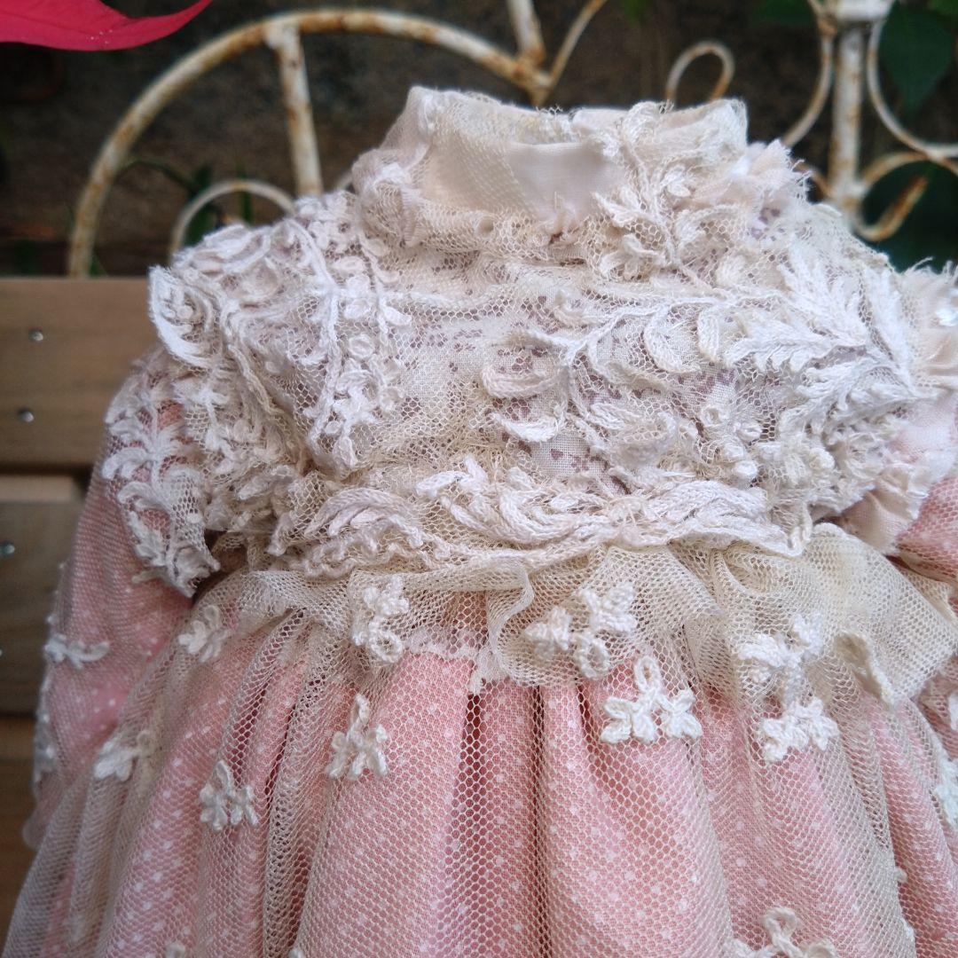アンティークレースドールドレス 約30cm