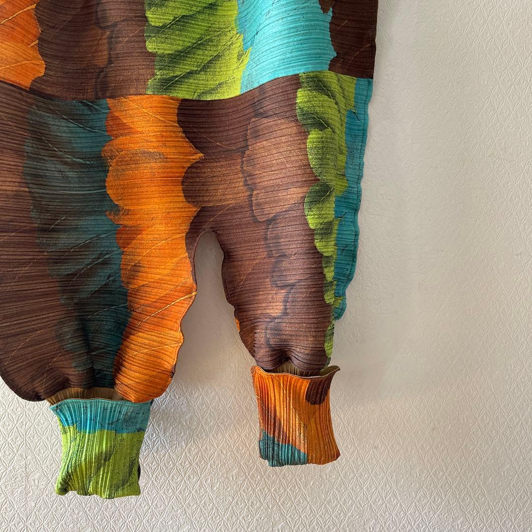 プリーツプリーズ　サルエルパンツ リバーシブル(訳あり)