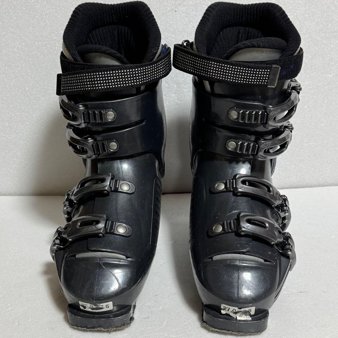 27-27.5cm スキーブーツ　グレー初心者格安激安処分317mm