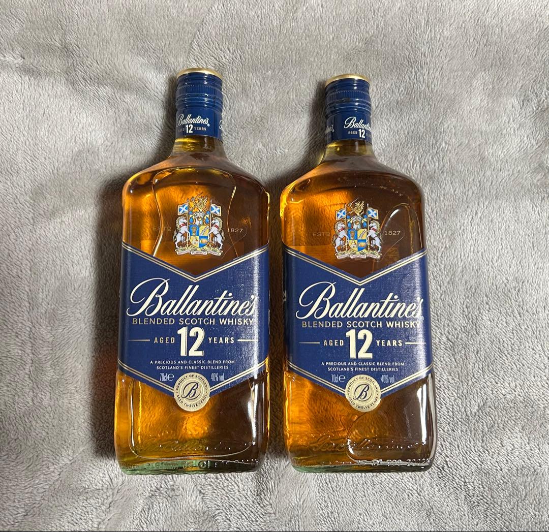 バランタイン 12年 700ml 2本・17年 1本 (3本セット)です^ ^