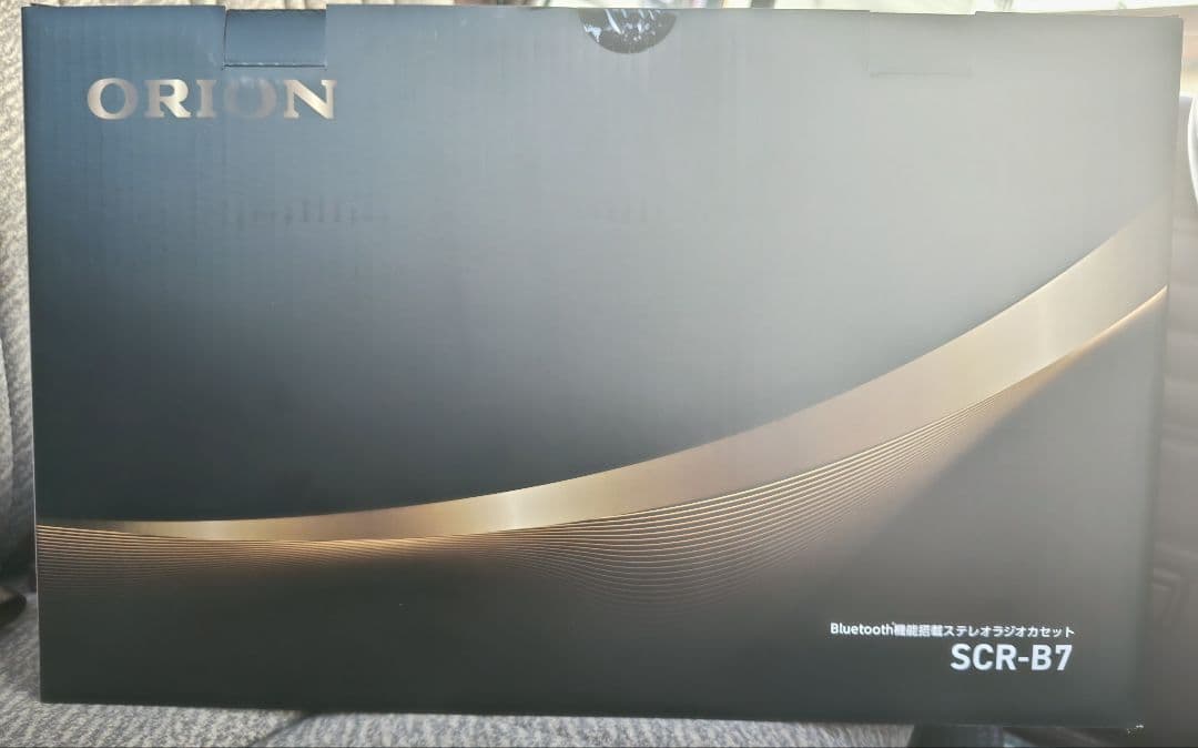ORION Bluetoothラジカセ 80年代スタイル