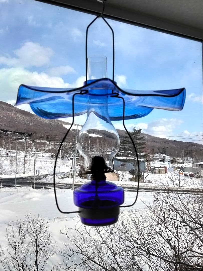 北一硝子 オイルランプ・ビンテージ・点検整備済み