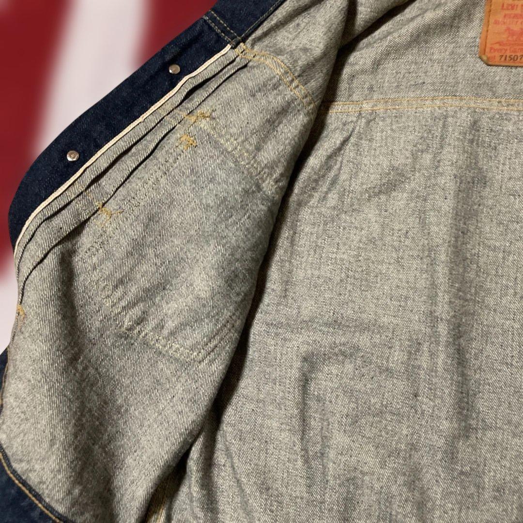 『美品』Levi's デニムジャケット 71507XX サイズ38 ビンテージ