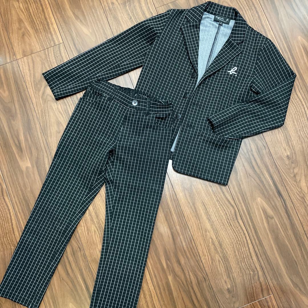 ☆美品☆アニエスベー　男の子　入学式　結婚式　スーツ上下　サイズ8と6