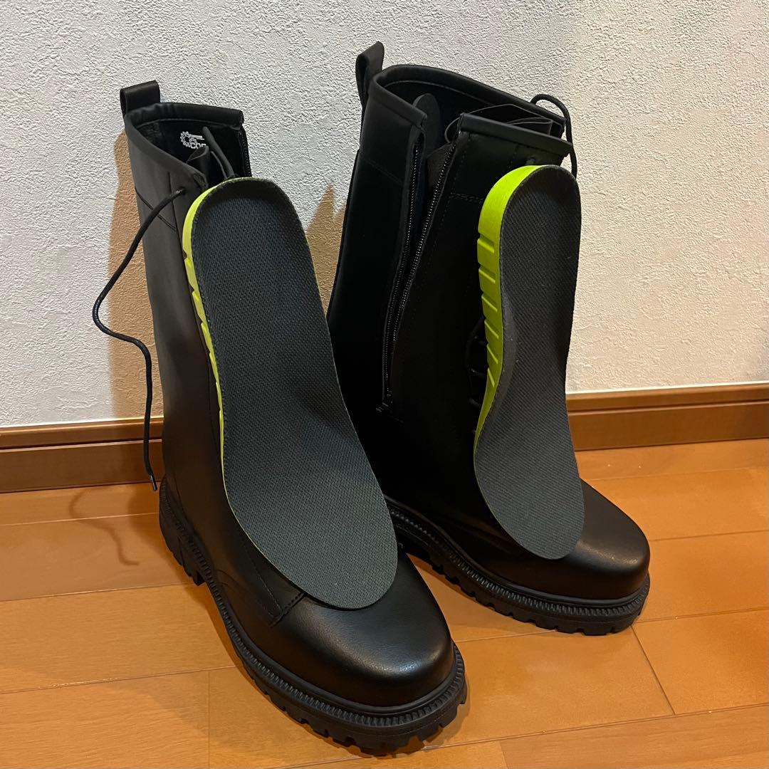 【匿名配送】タオバオ 18cm シークレットブーツ Mサイズ 黒