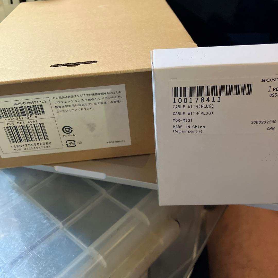 w*a様 SONY MDR-CD900ST BLACK