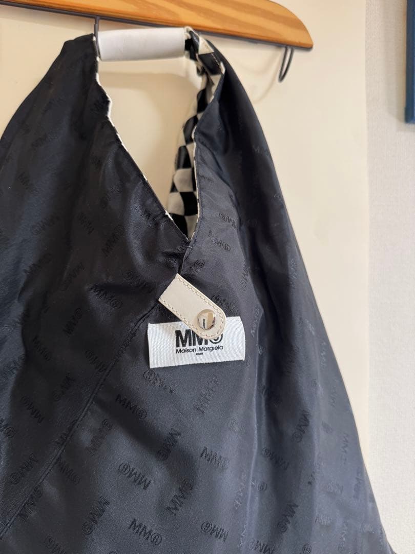 MM6 ジャパニーズ トートバッグ チェックミディアム