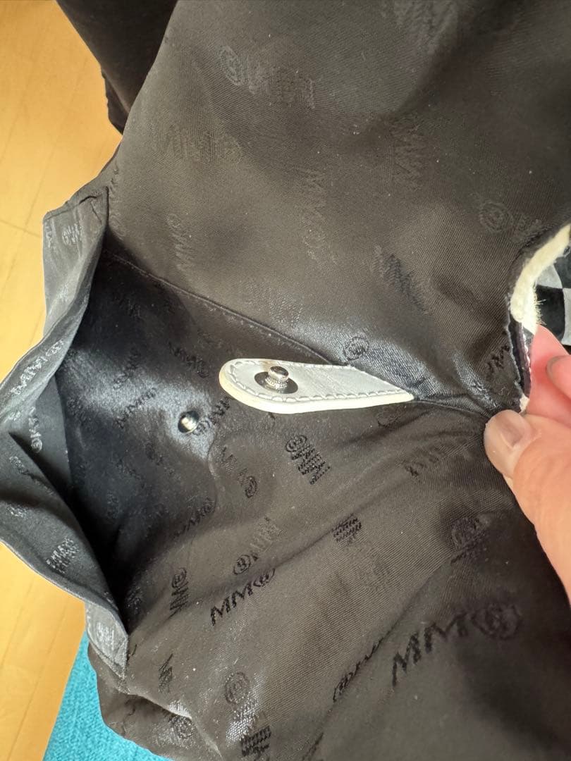 MM6 ジャパニーズ トートバッグ チェックミディアム