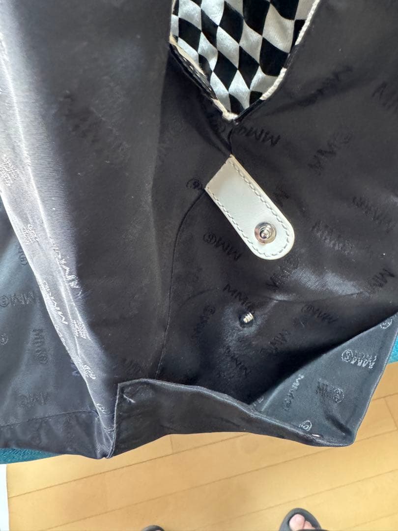 MM6 ジャパニーズ トートバッグ チェックミディアム