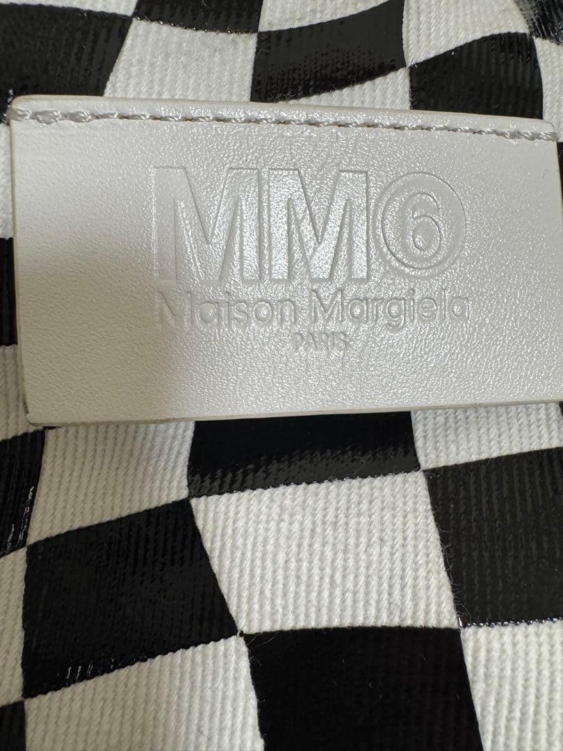 MM6 ジャパニーズ トートバッグ チェックミディアム