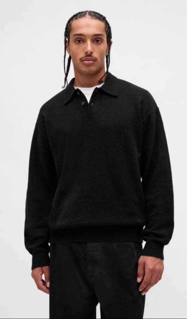 GAP CashSoft カシミヤタッチ リラックスフィット ポロセーター