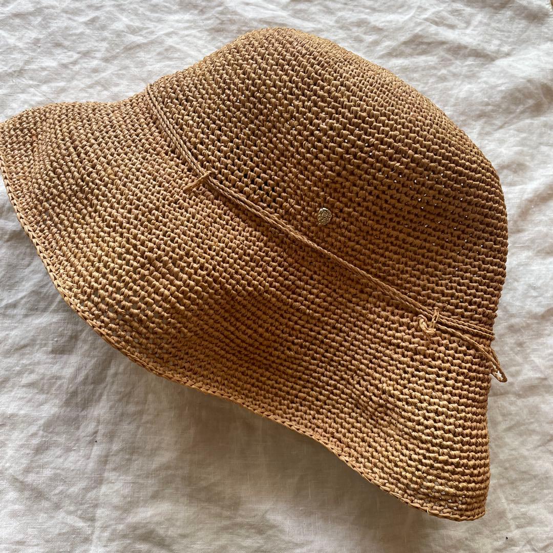 ヘレンカミンスキー　ラフィア　帽子　Provence 10 玉川高島屋購入