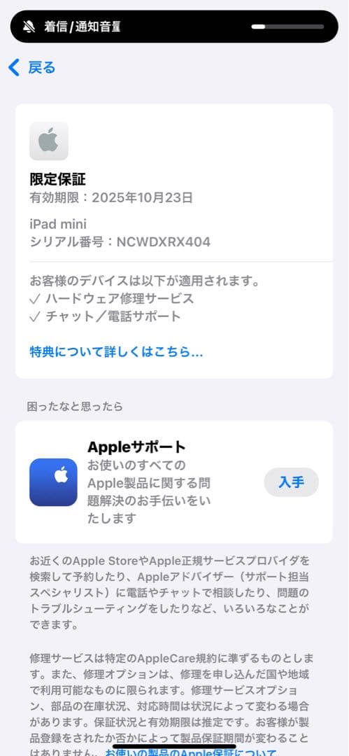 【値下げしました】iPad mini A17proセルラーモデル