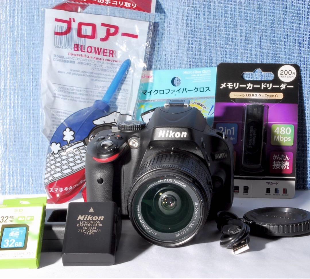 スマホ転送 ✨ Nikon D5100 ✨ 自撮り ニコン 一眼レフ 初心者