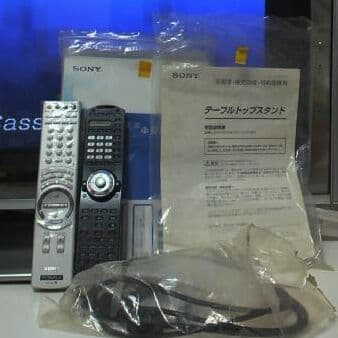 ホームシアターSONY BRAVIA55インチKDE-P55HX2リモコン２個付