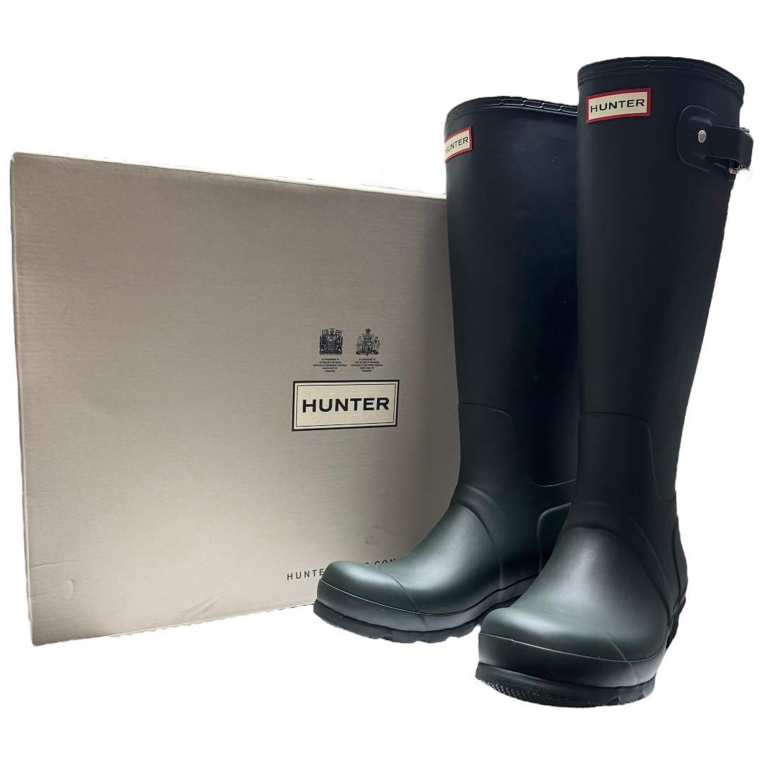 【新品】HUNTER ハンター ロングブーツ レインブーツ 28.0 シューズ