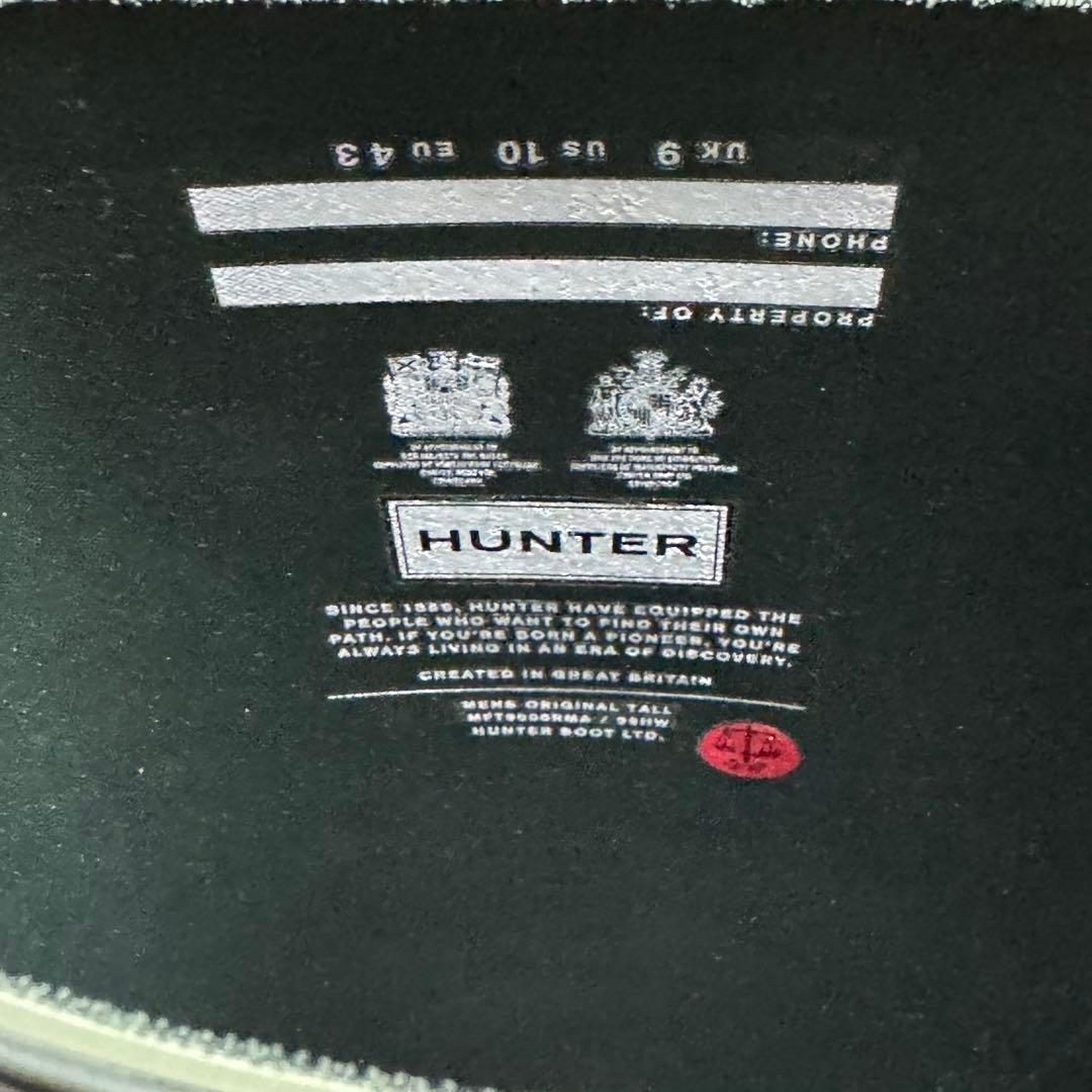 【新品】HUNTER ハンター ロングブーツ レインブーツ 28.0 シューズ