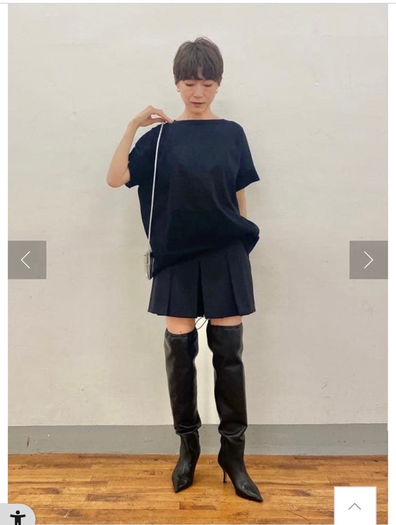 Whim Gazette 【GEMINI】タックプリーツショートパンツ