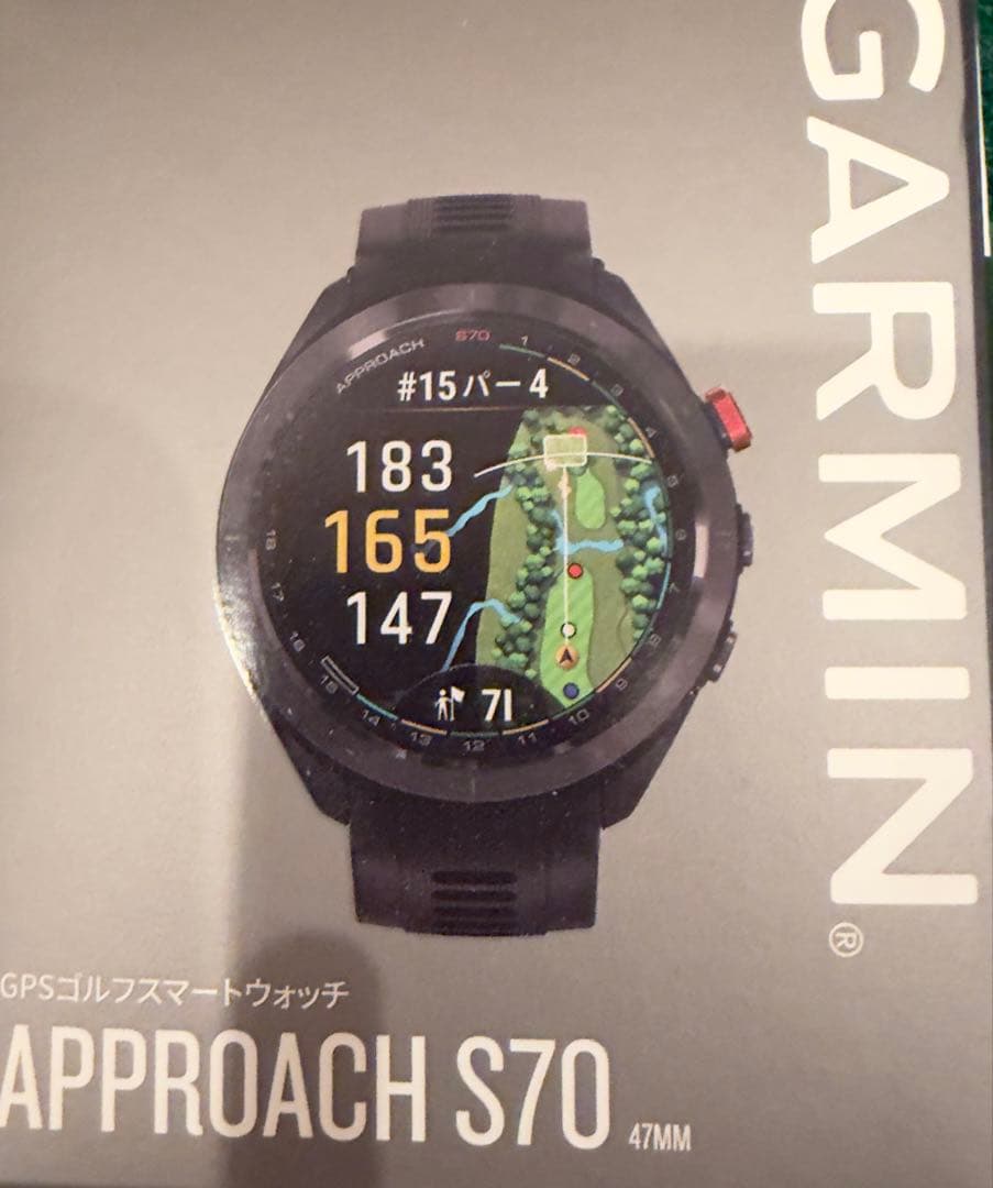 ガーミンアプローチS70 ゴルフ