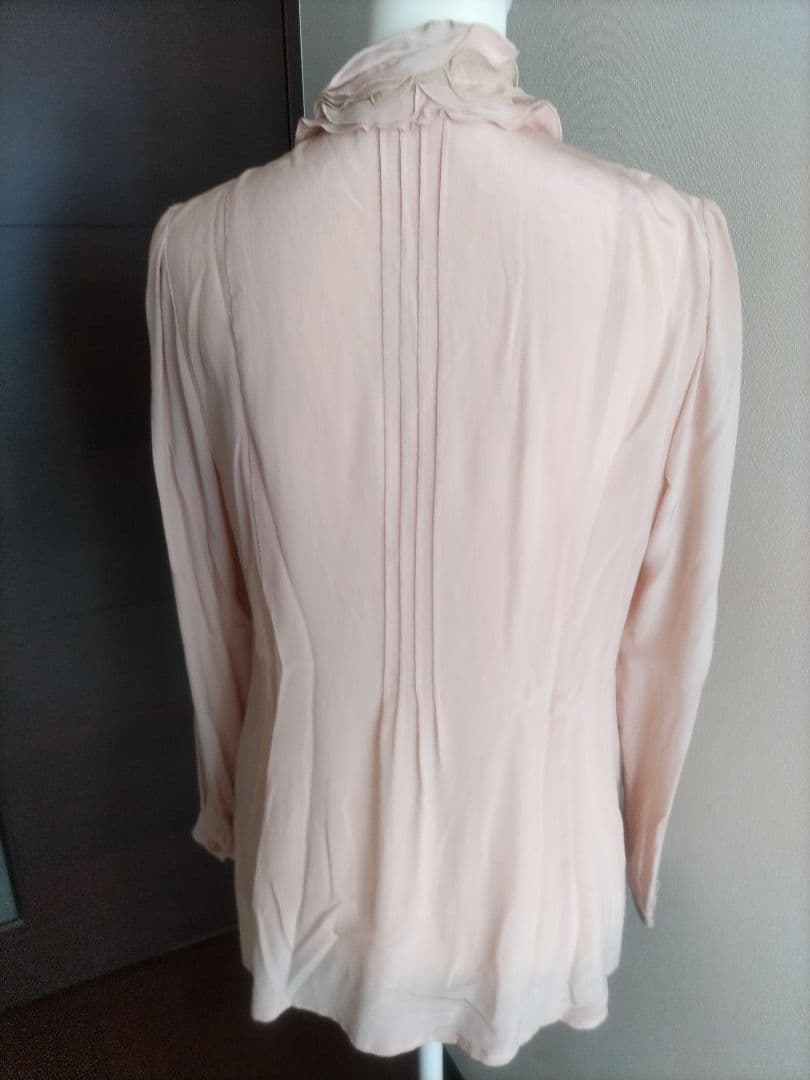 Rossa レース付きフリル襟 ブラウス 新品未使用