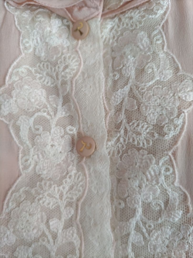 Rossa レース付きフリル襟 ブラウス 新品未使用