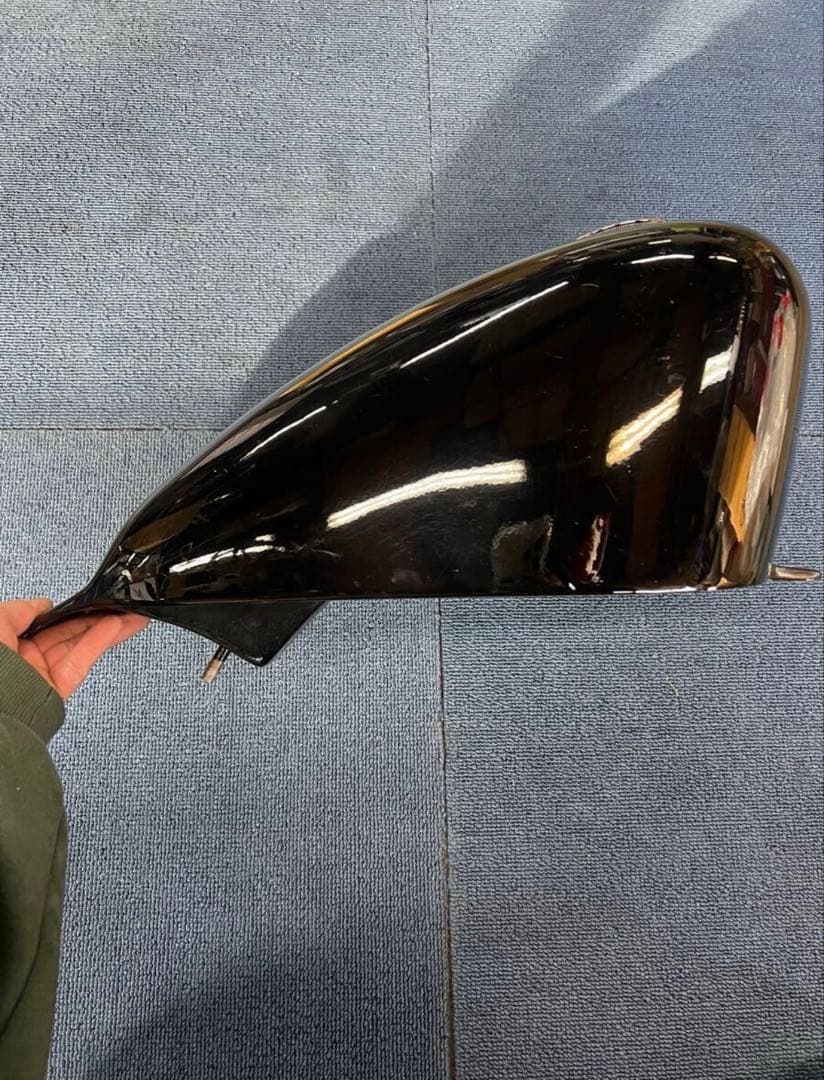 スティード Steed400 ガソリンタンク FRP製ブラック フューエルタンク