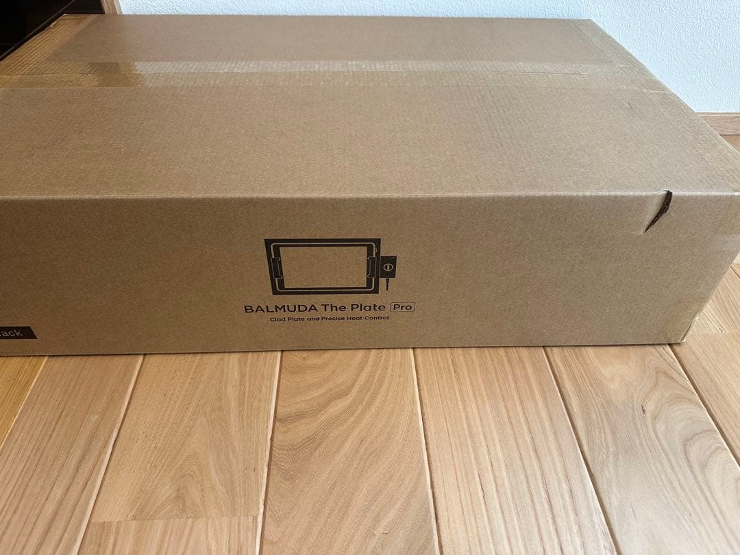 BALMUDA The Plate Pro ブラック　新品未開封