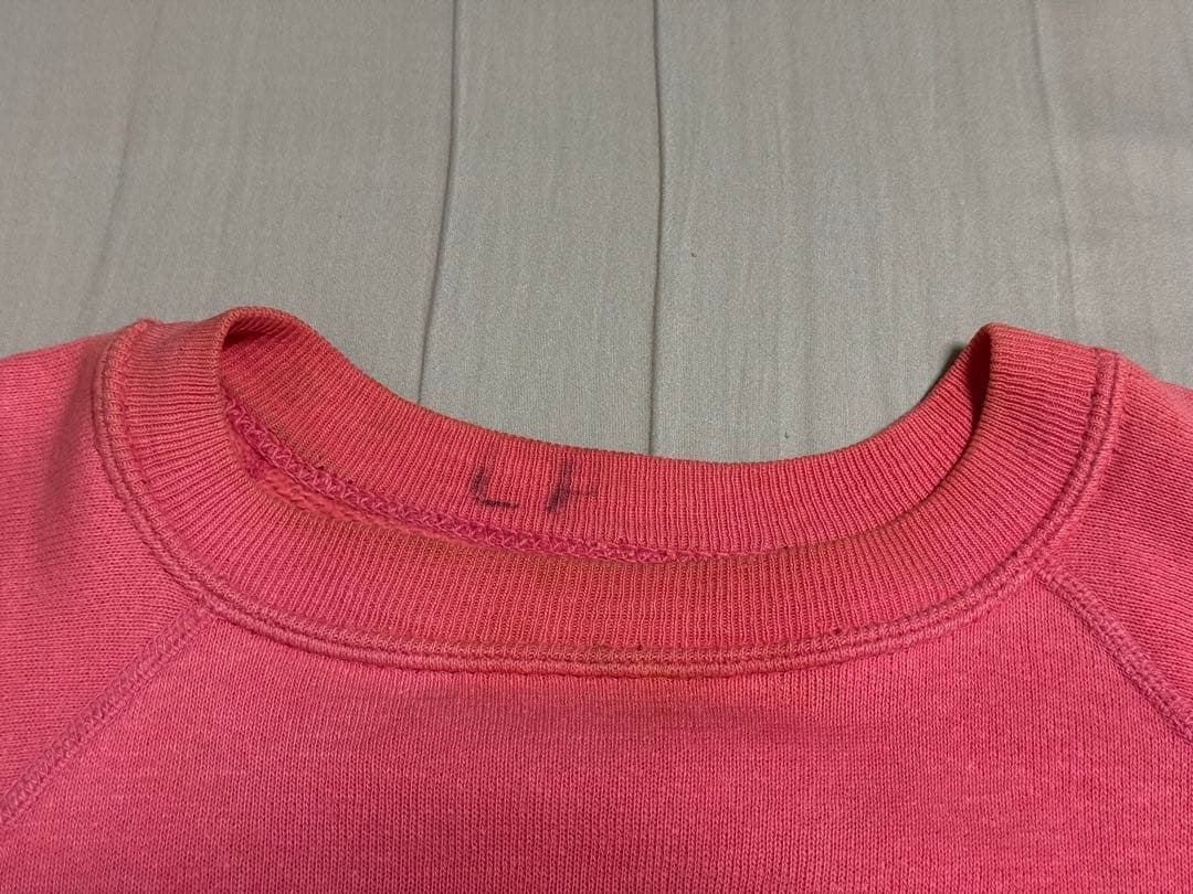 ビンテージ！60’s〜 カレッジ フロッキー スウェット